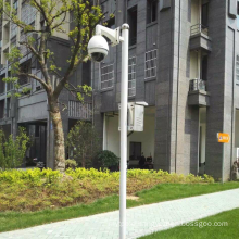 XINTONG hot dip galvanized street led light cctv camera pole